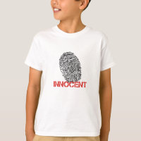 Innocent | Graphique Cool d'empreintes digitales