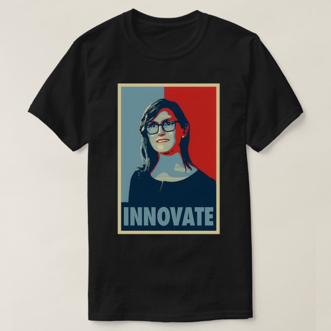 T-shirt Innovation Cathie Wood Hope (Design devant)