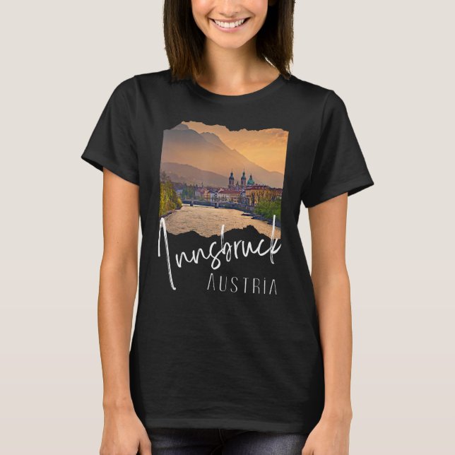 T-shirt Innsbruck Autriche (Devant)