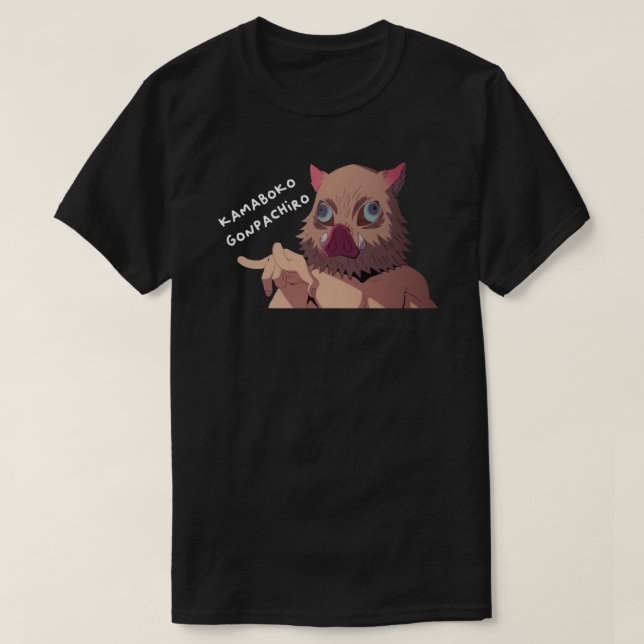 T-shirt Inosuke Hashibira Kamaboko Gonpachiro Classic T-Sh (Design devant)