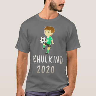 T-shirt Inscription scolaire 2020 école d'enfants Classiqu