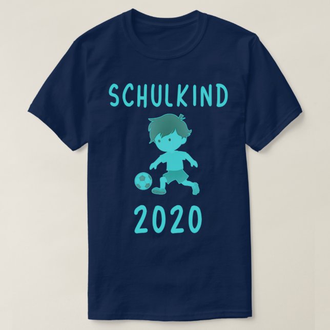 T-shirt Inscription scolaire 2020 école pour enfants 2 (Design devant)