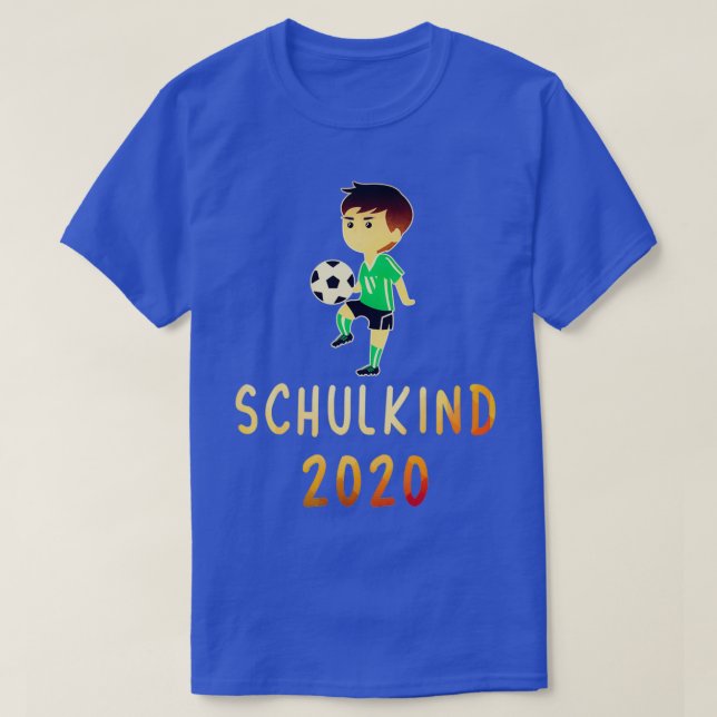 T-shirt Inscription scolaire 2020 enfant scolaire (Design devant)