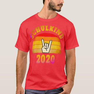 T-shirt Inscription scolaire début de l'école enfant drôle