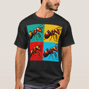 T-shirt Insecte Cool de la fourmi rouge
