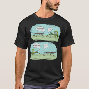 T-shirt insecte de la canne à halloween