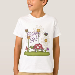 T-shirt Insectes d'anniversaire de fille