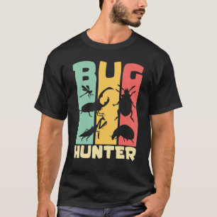T-shirt Insectes Entomologistes de chasseurs de bogues pou