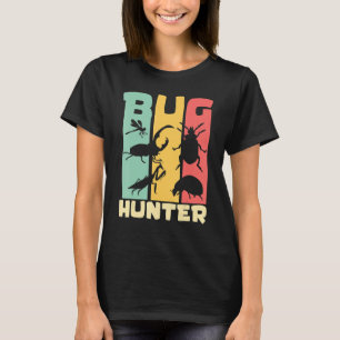 T-shirt Insectes Entomologistes de chasseurs de bogues pou