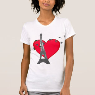 T-shirt Inséparables de Tour Eiffel
