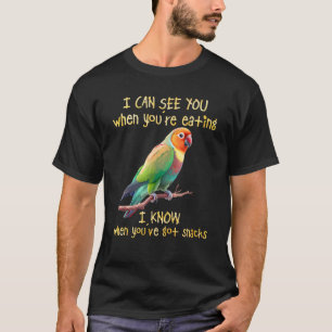 T-shirt Inséparables que je peux vous voir quand vous mang