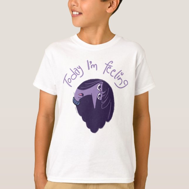 T-shirt Inside Out 2 Aujourd’hui je ressens Ennui Graphic (Devant)