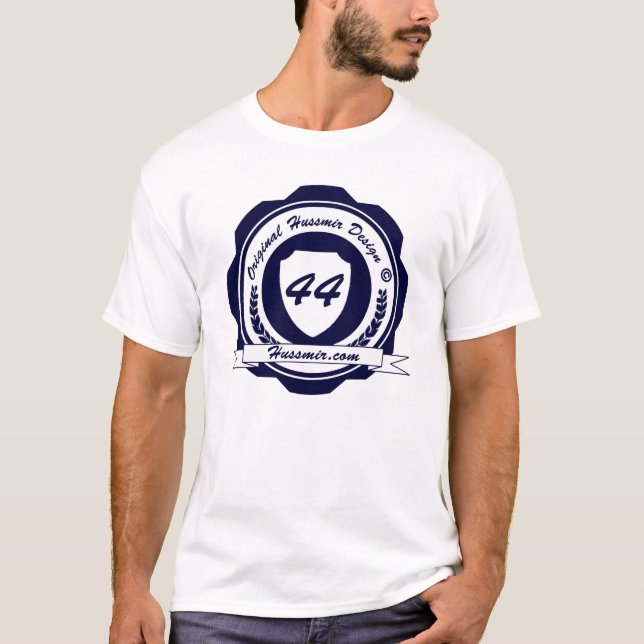 T-shirt Insigne bleu (Devant)