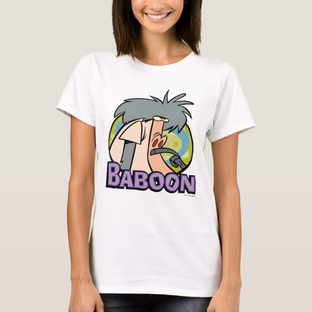 T-shirt Insigne de caractère I.R. Baboon (Devant)
