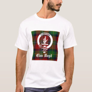 T-shirt Insigne de Clan Boyd et Tartan