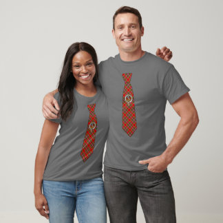 T-shirt Insigne de Clan Écossais Drummond & Cravate Tartan