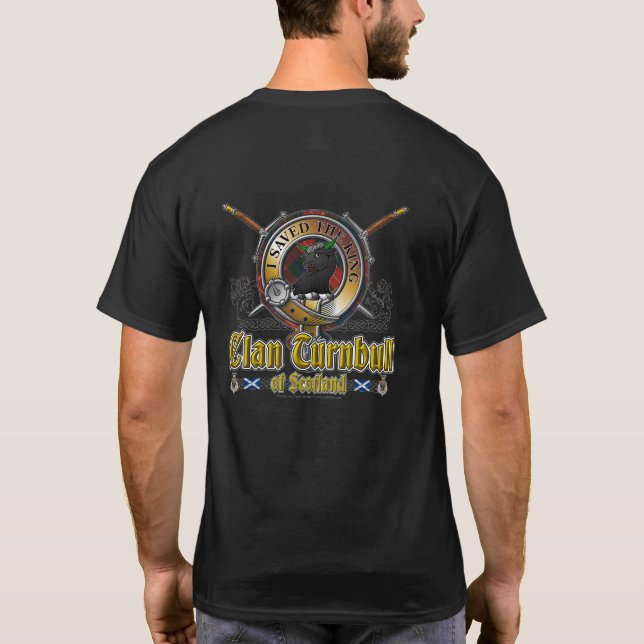 T-shirt Insigne de clan Turnbull (Dos)