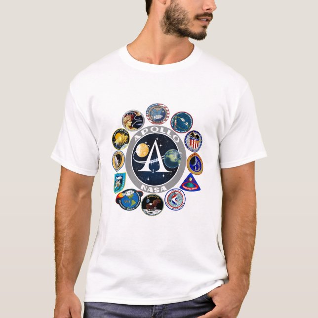 T-shirt Insigne de correction de missions de programme (Devant)