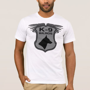 T-shirt Insigne de K-9 Malinois