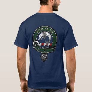 T-shirt Insigne du clan Kennedy Tartan
