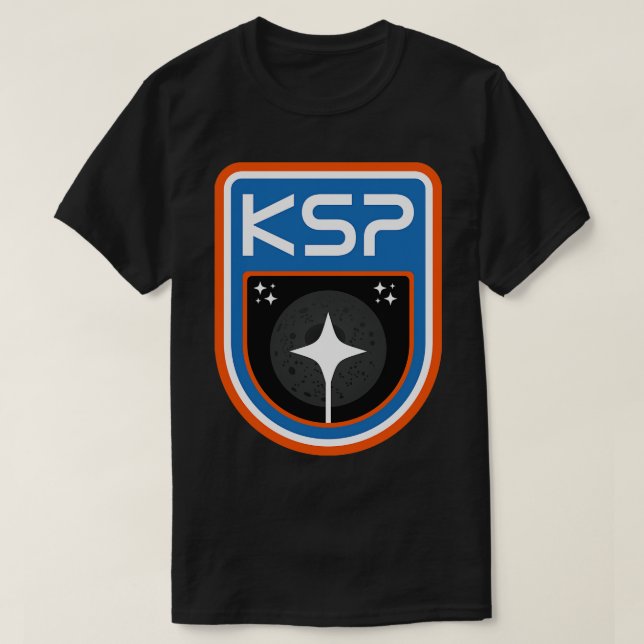 T-shirt Insigne du programme spatial Kerbal Le Mun (Design devant)