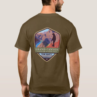 T-shirt Insigne - Les Hommes Cavent DARK Back