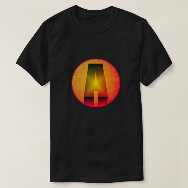 T-shirt Insigne Super Héros "A" (Design devant)