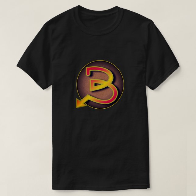 T-shirt Insigne Super Héros "B" (Design devant)