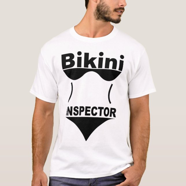 T-shirt Inspecteur de bikini (Devant)