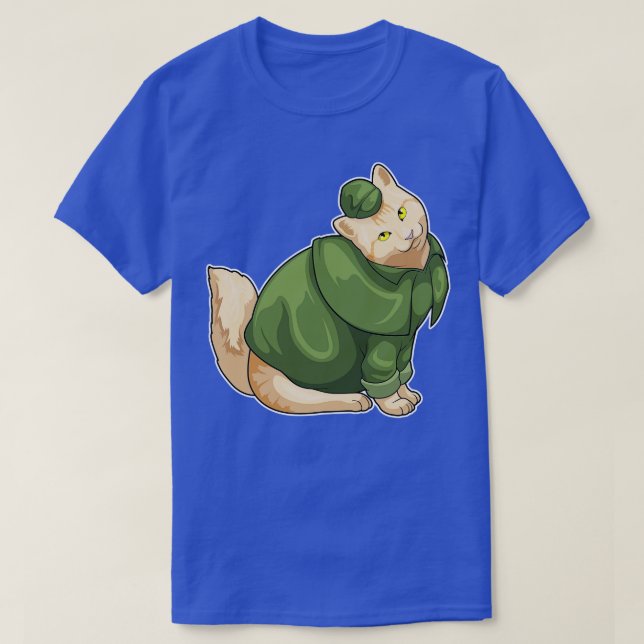 T-shirt Inspecteur de chat (Design devant)