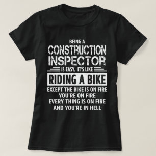 T-shirt Inspecteur de construction