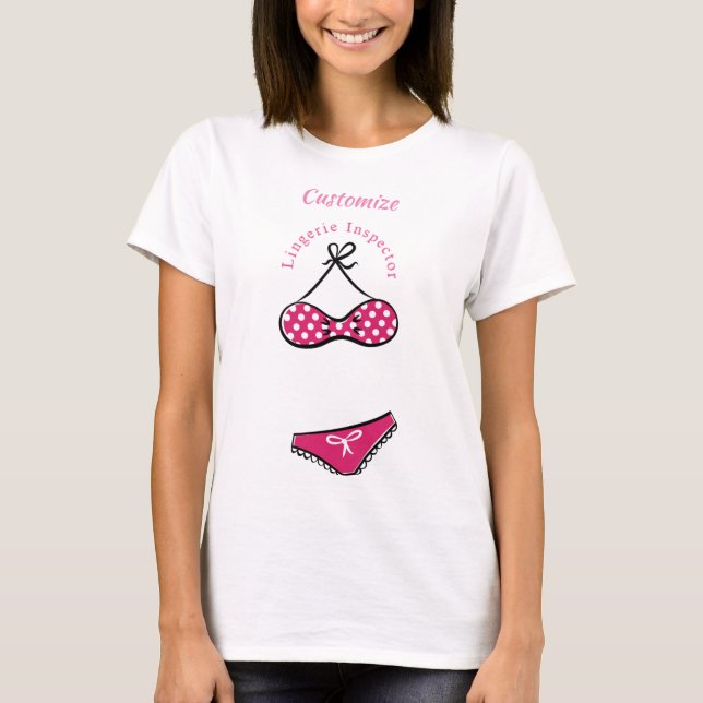 T-shirt Inspecteur de lingerie Thunder_Cove  (Devant)