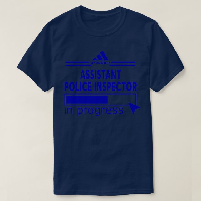 T-shirt INSPECTEUR DE POLICE ADJOINT SThirt classique (Design devant)