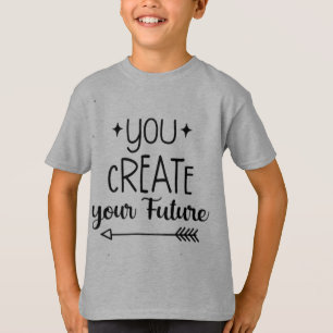 T-Shirt Inspirant pour Garçons - Vous Créez