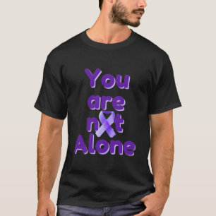 T-shirt Inspirant Vous N'Êtes Pas Seul – Confort,