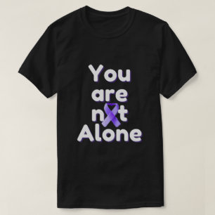 T-shirt Inspirant Vous N'êtes Pas Seul – Confort, 