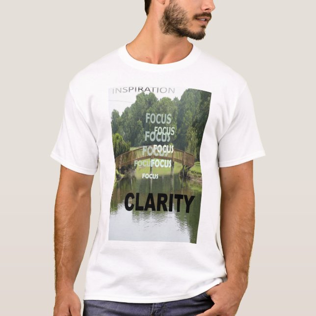T-shirt "Inspiration à la clarté " (Devant)