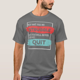 T-shirt Inspiration d'entraînement Motivation dire Hommes