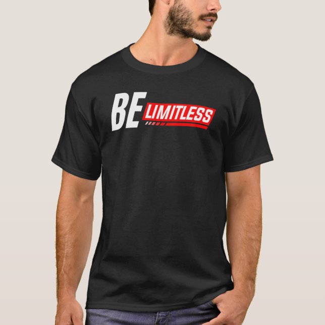 T-shirt Inspiration entrepreneuriale Soyez sans limites (Devant)