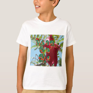 T-shirt Inspiration Lean On Me Floral Skyward Art Imprimer