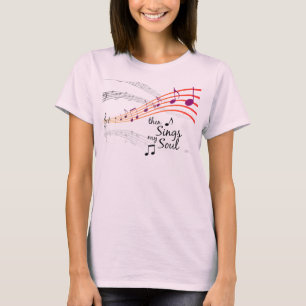 T-shirt Inspiration Puis chante mon âme