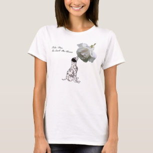 T-shirt Inspiration Rose  de chiot Rose