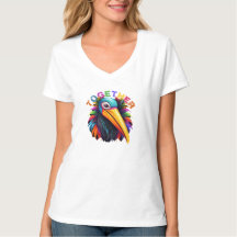 T-shirt Inspirational Rainbow Positive & Inclusive