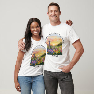 T-shirt inspirationnel de la Bible chrétienne