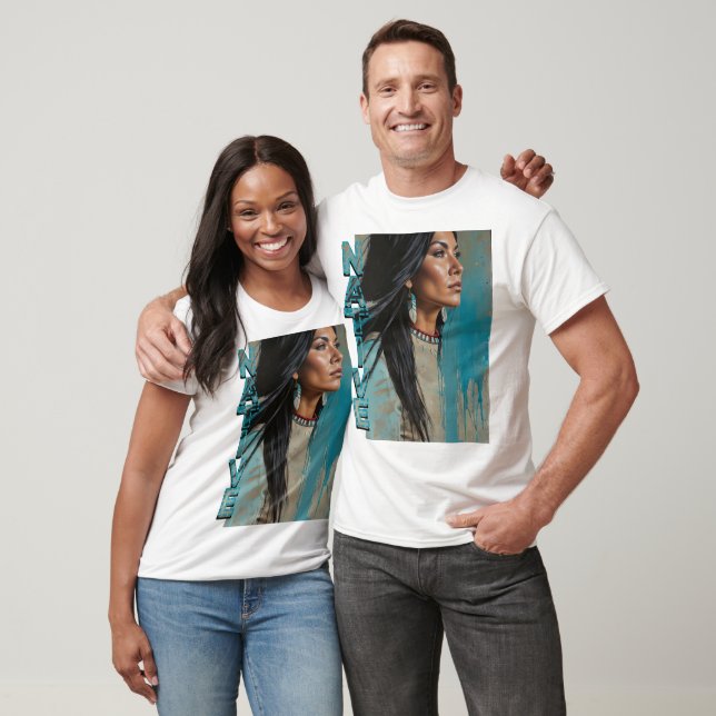 T-shirt Inspiré des Amérindiens (Unisexe)