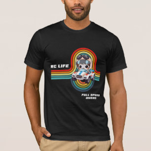 T-shirt inspiré par la passion pour la course et l