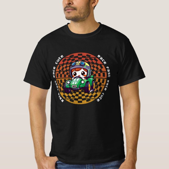T-shirt Inspired by Passion for Racing and Models (Front)