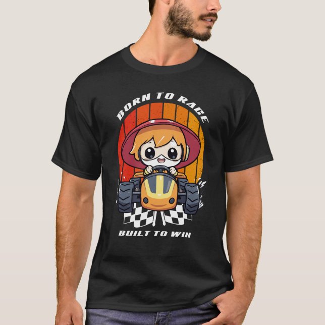 T-shirt Inspired by Passion for Racing and Models (Front)