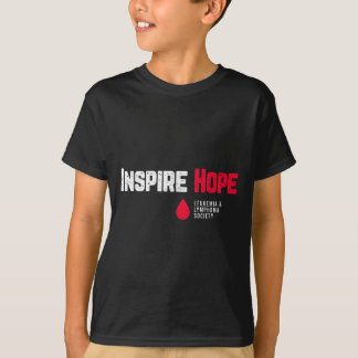 T-shirt Inspirer Hope Leukemia Et Lymphoma Society Blood C