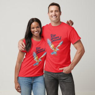 T-shirt Inspirer la réussite : Portez vos rêves avec fiert